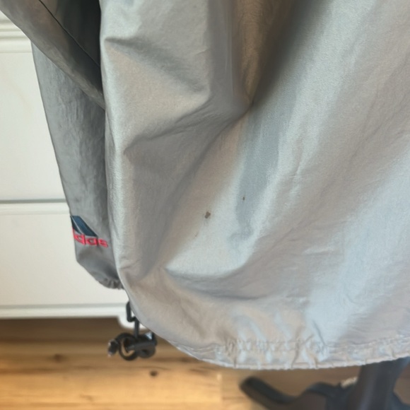 Adidas Gray Windbreaker Pullover - Picture 7 of 9